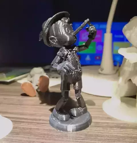 Pinocchio with Big Nose 3D print model Pinocchio with Big Nose 3D print model