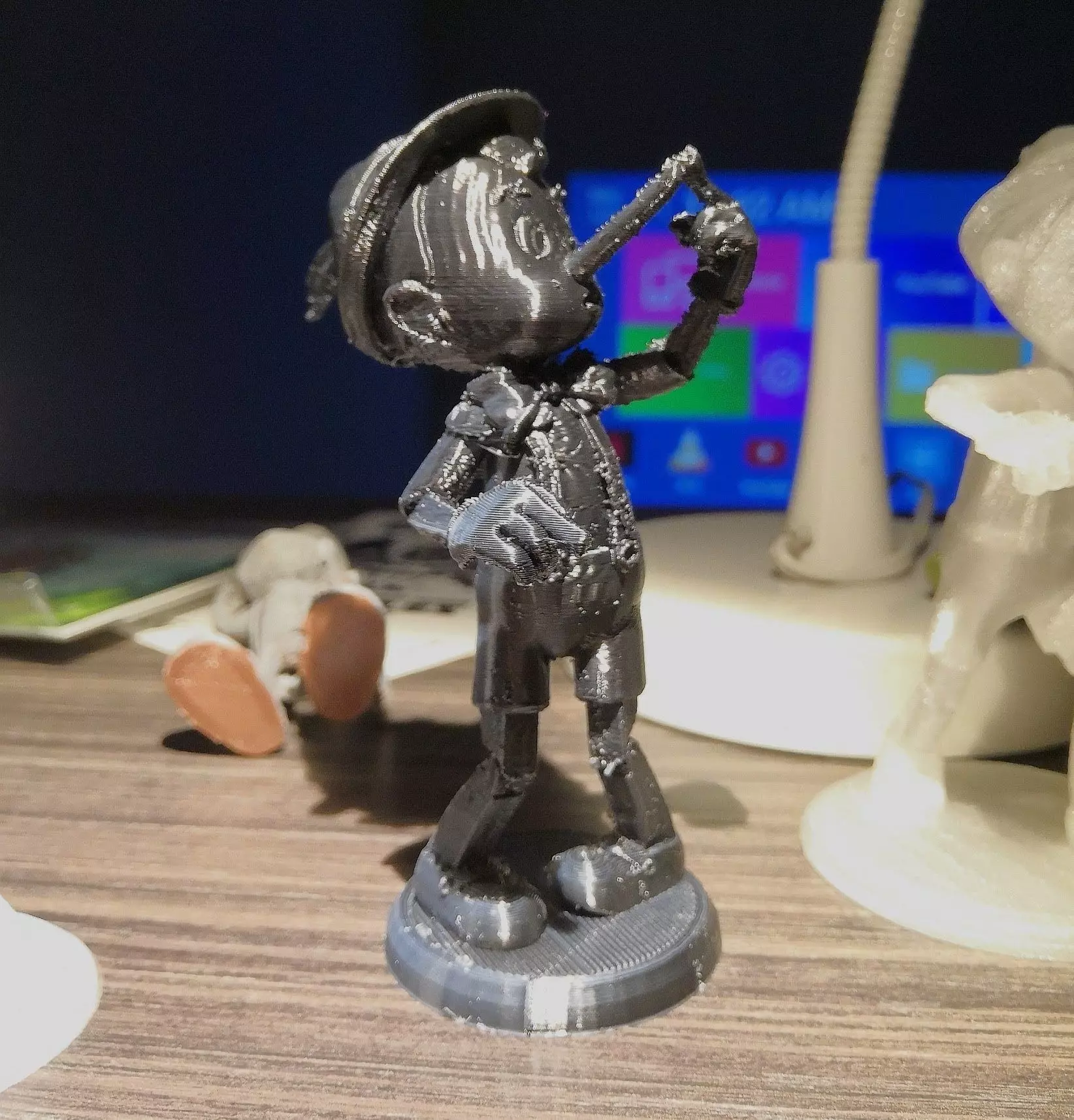 Pinocchio with Big Nose 3D print model_0