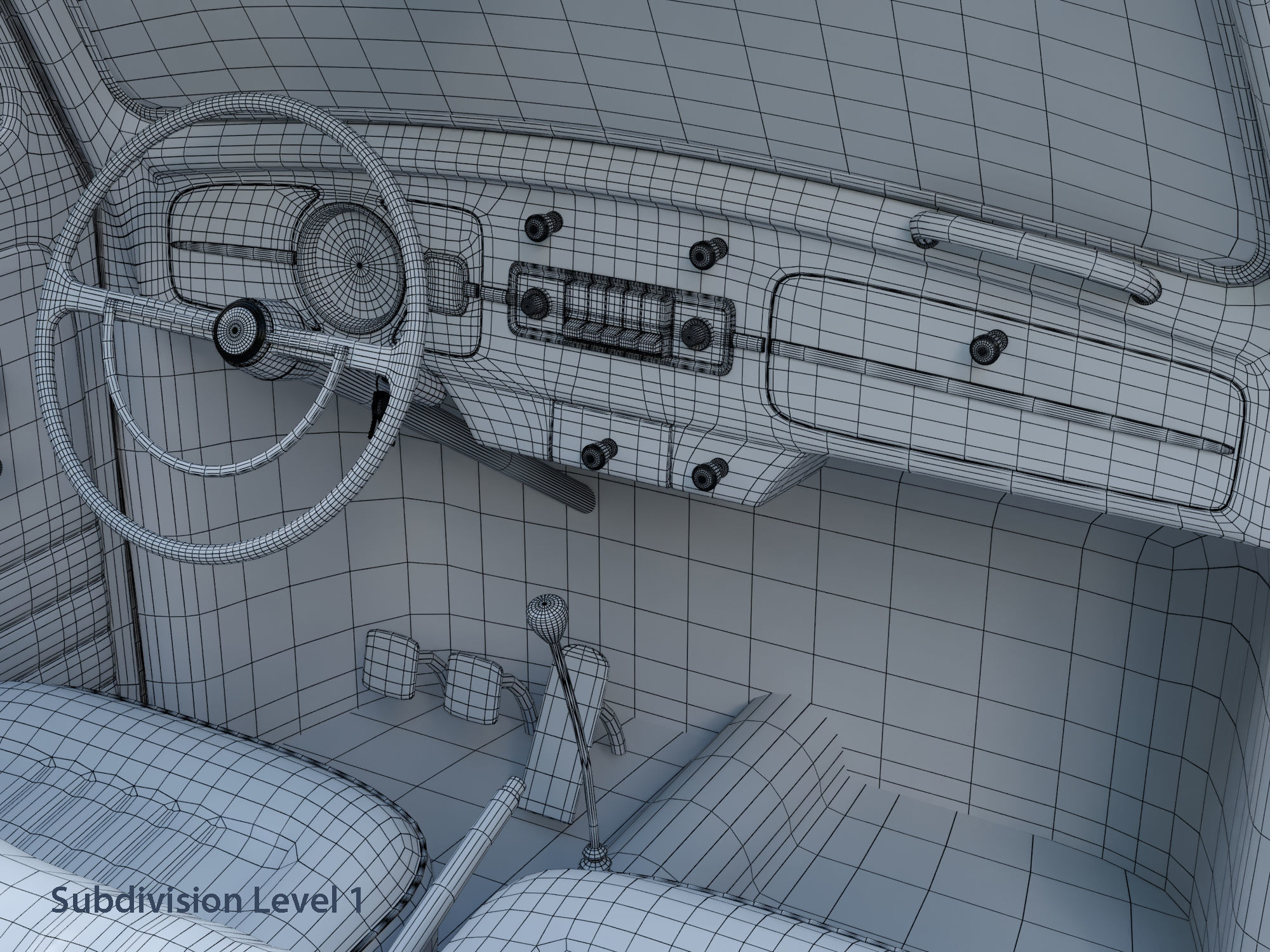 Volkswagen Beetle Convertible 3D model_19