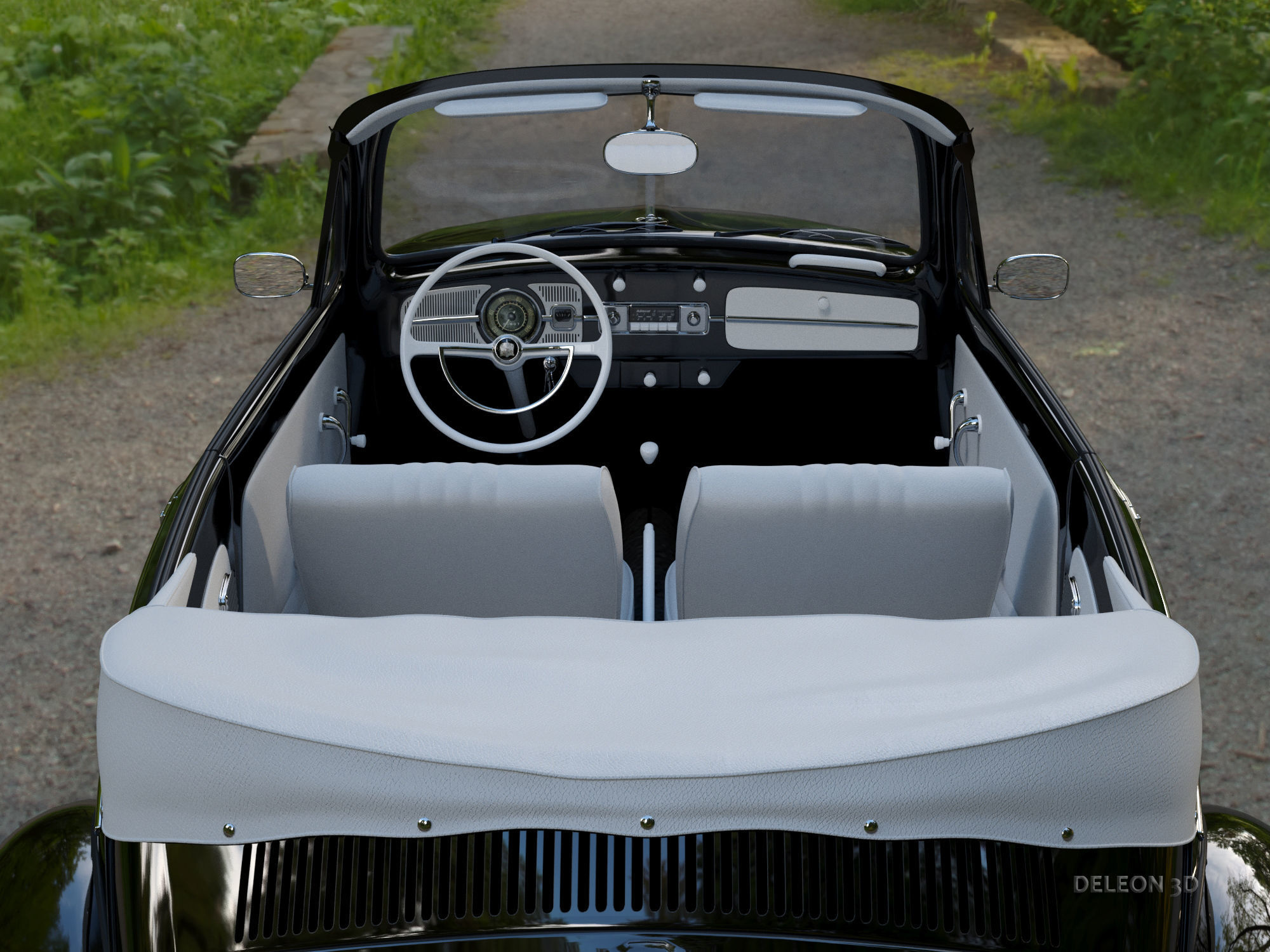 Volkswagen Beetle Convertible 3D model_8