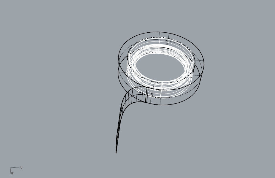 Round scotch tape 3D model 3D print model_31