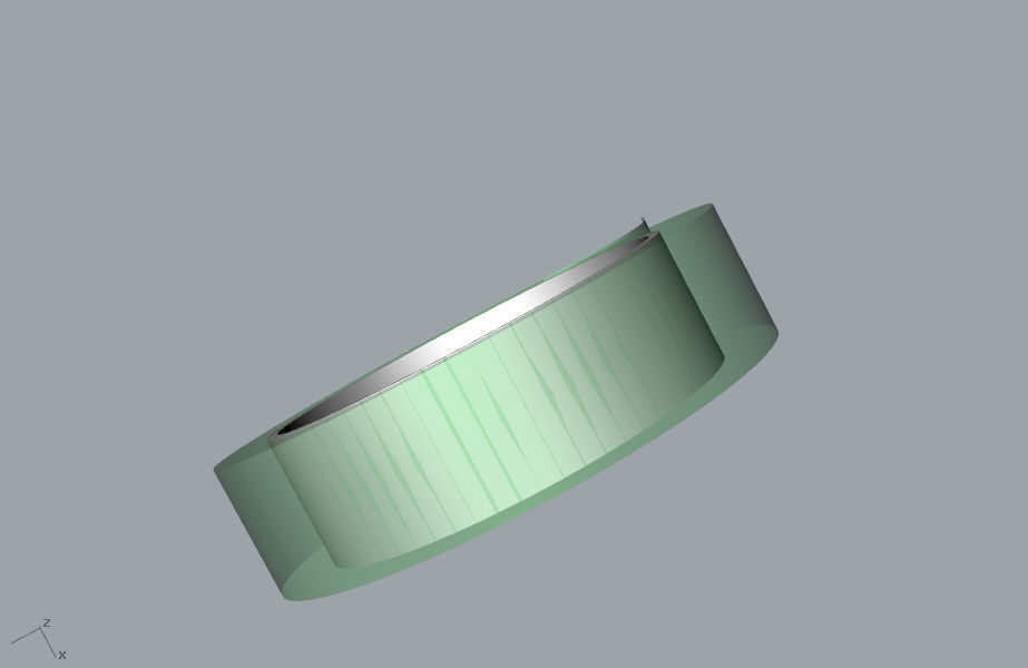 Round scotch tape 3D model 3D print model_6