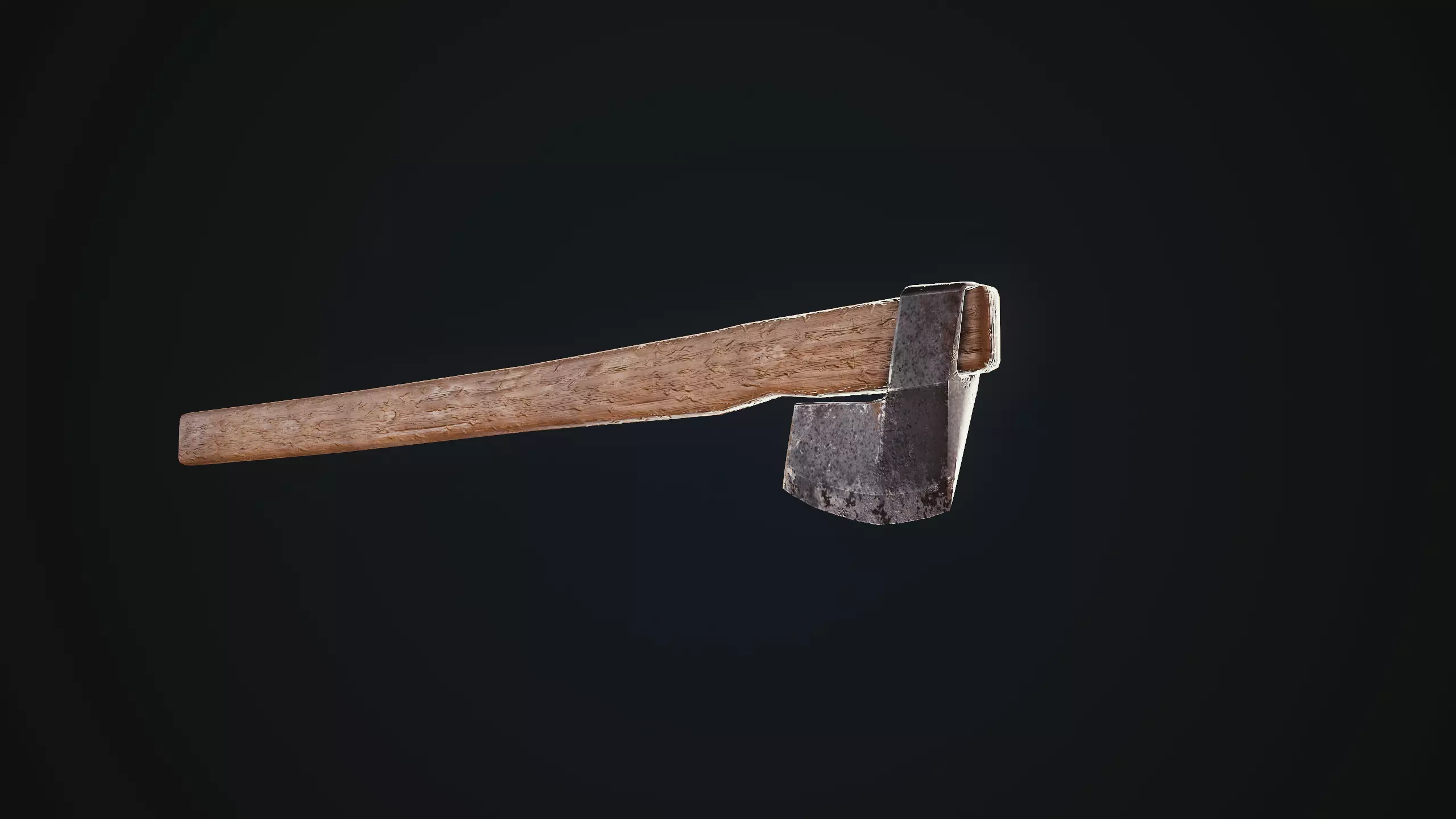 Axe1 gameready axe Low-poly 3D model