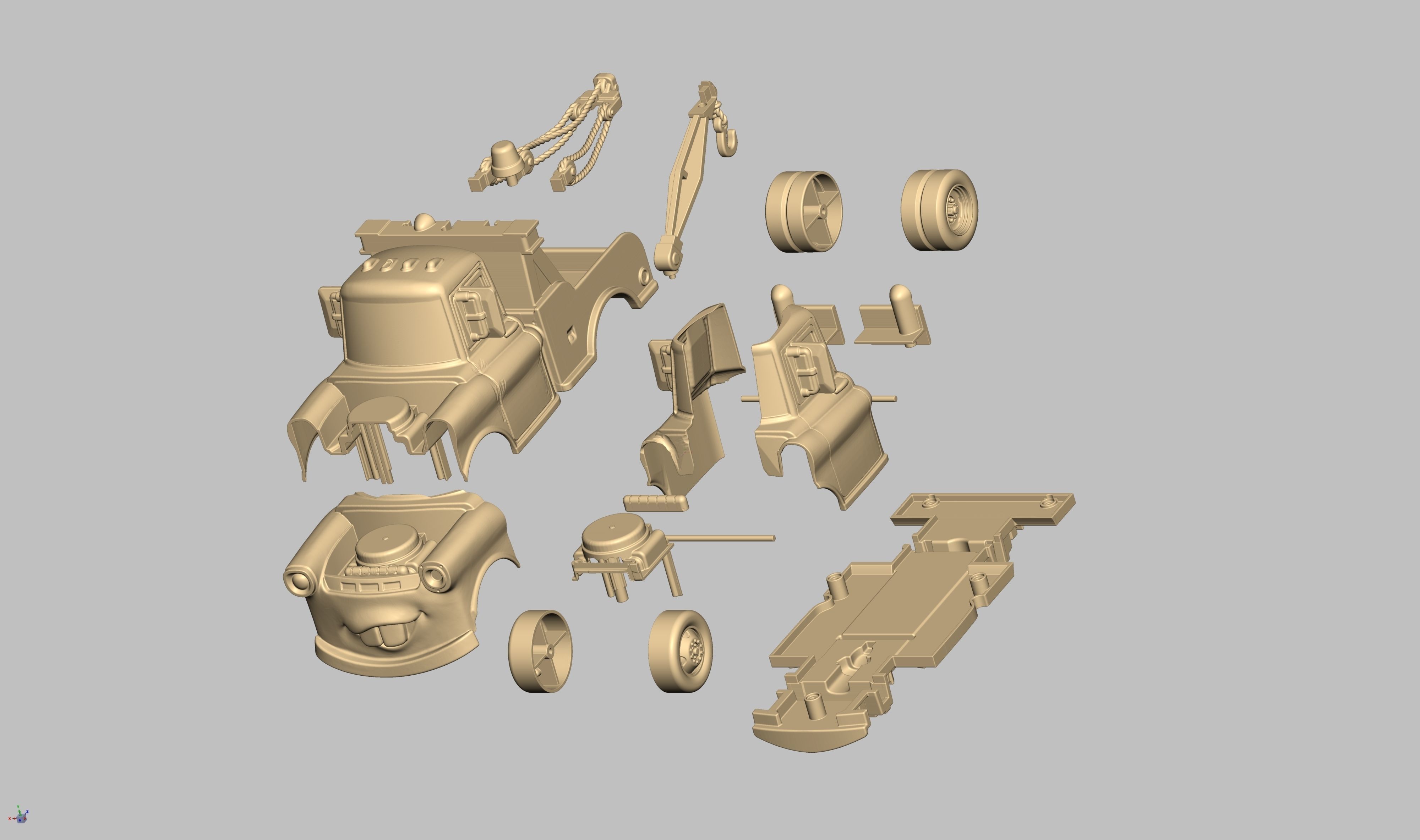 00073  Designed for 3D printing 3D print model_1