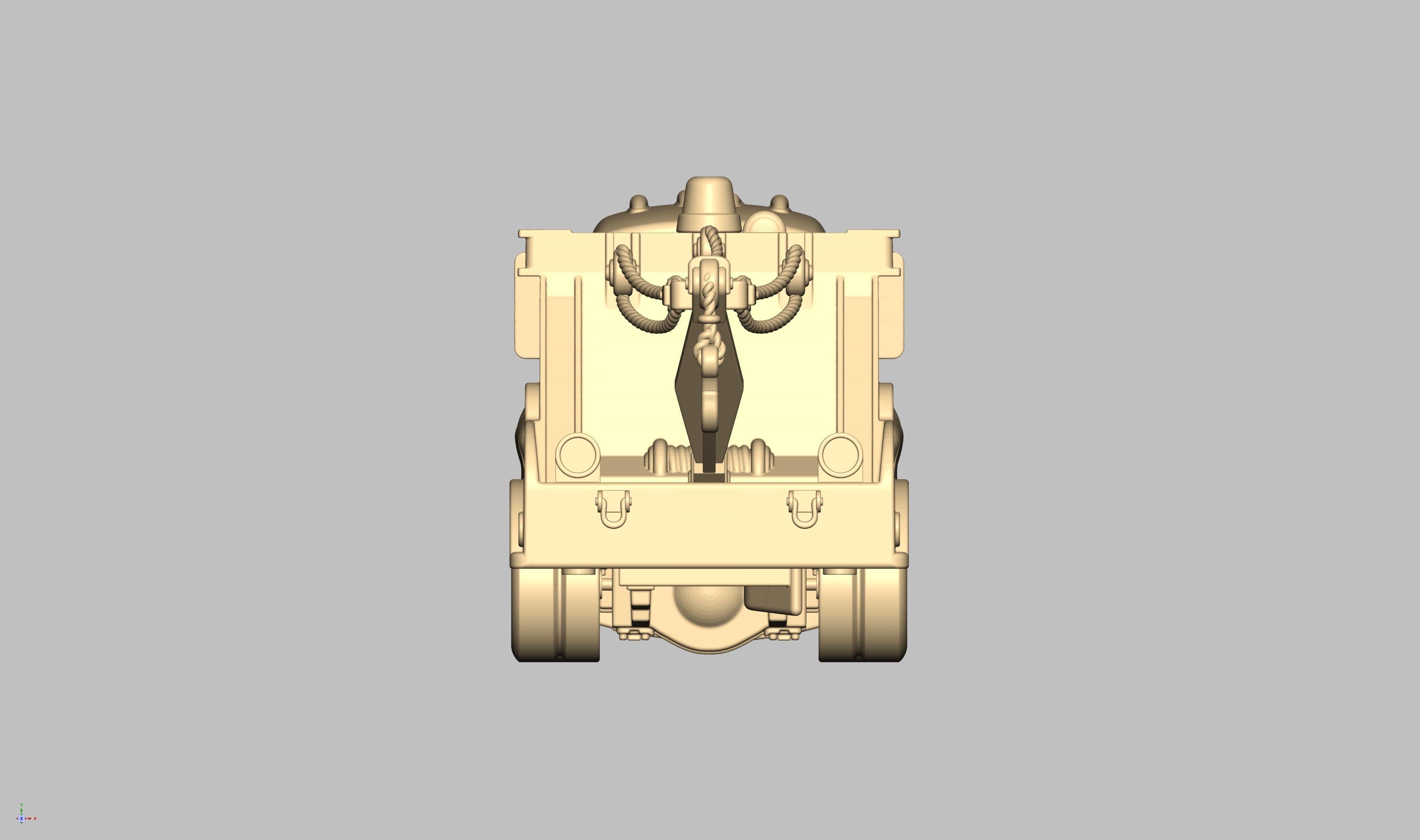 00073  Designed for 3D printing 3D print model_8