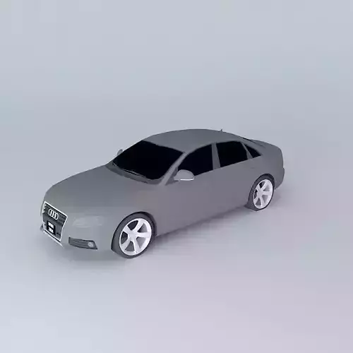 2011 Audi A4 2.0T Low Poly
