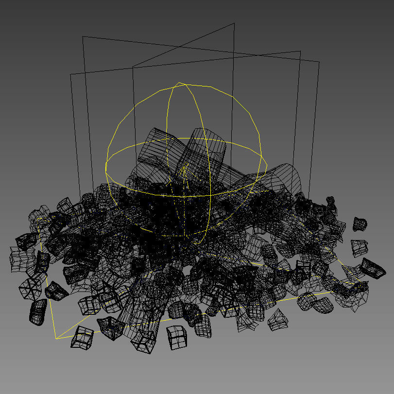 Firewood - Camp Fire 3D model_3