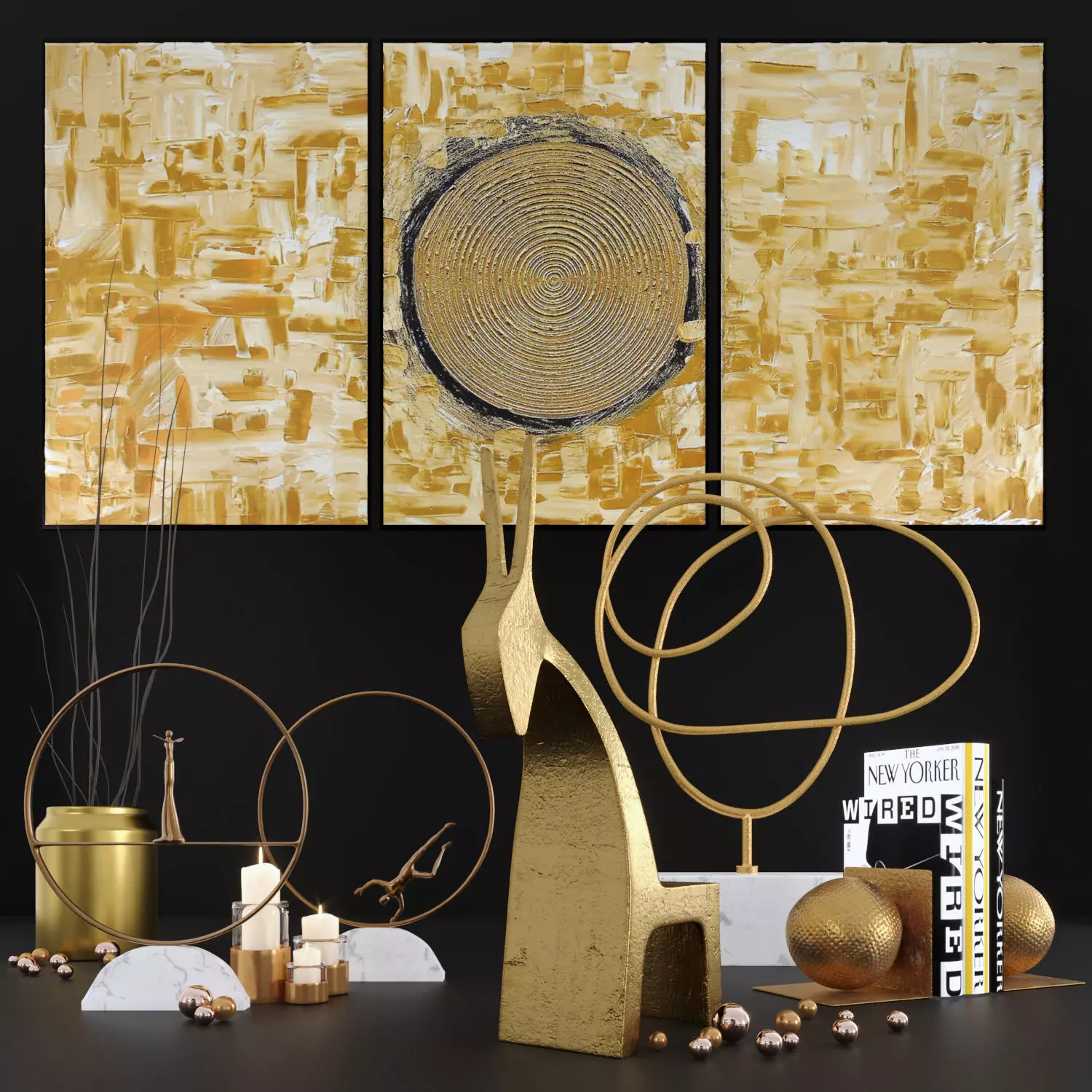 Worlds Away Decoration set 01 3D model_0