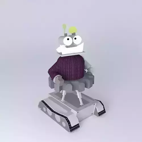 Toontown Sellbot VP Free 3D model