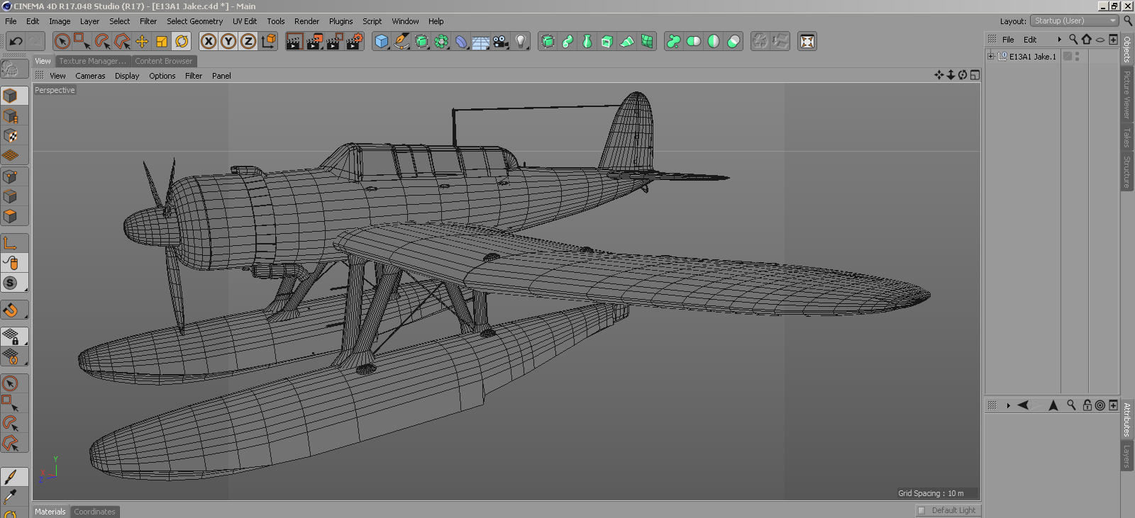 Aichi E13A1 Jaka - aka Jake 3D model_12