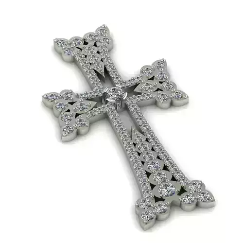 Armenian cross with gems