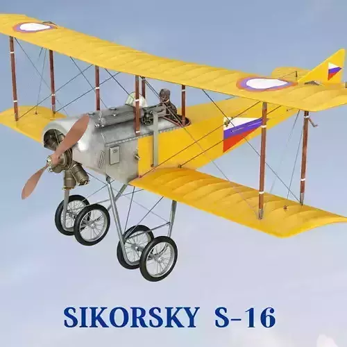 S16 Sikorskiy 3D model