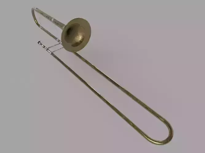 Tenor Trombone - rigged