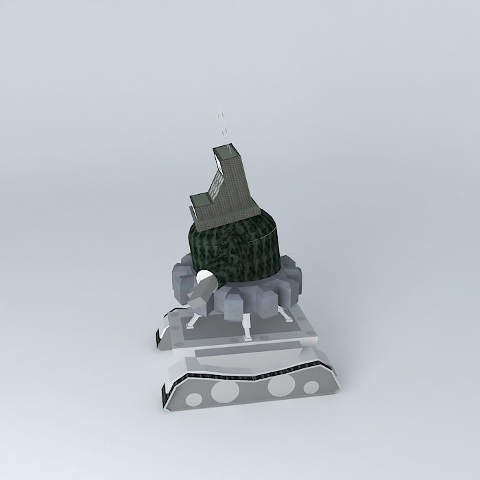 Toontown Cashbot CFO Free 3D model_2