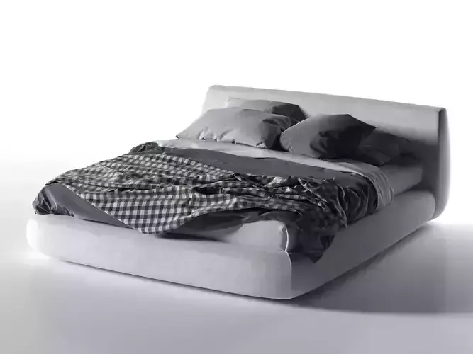 Big Bed 3D model