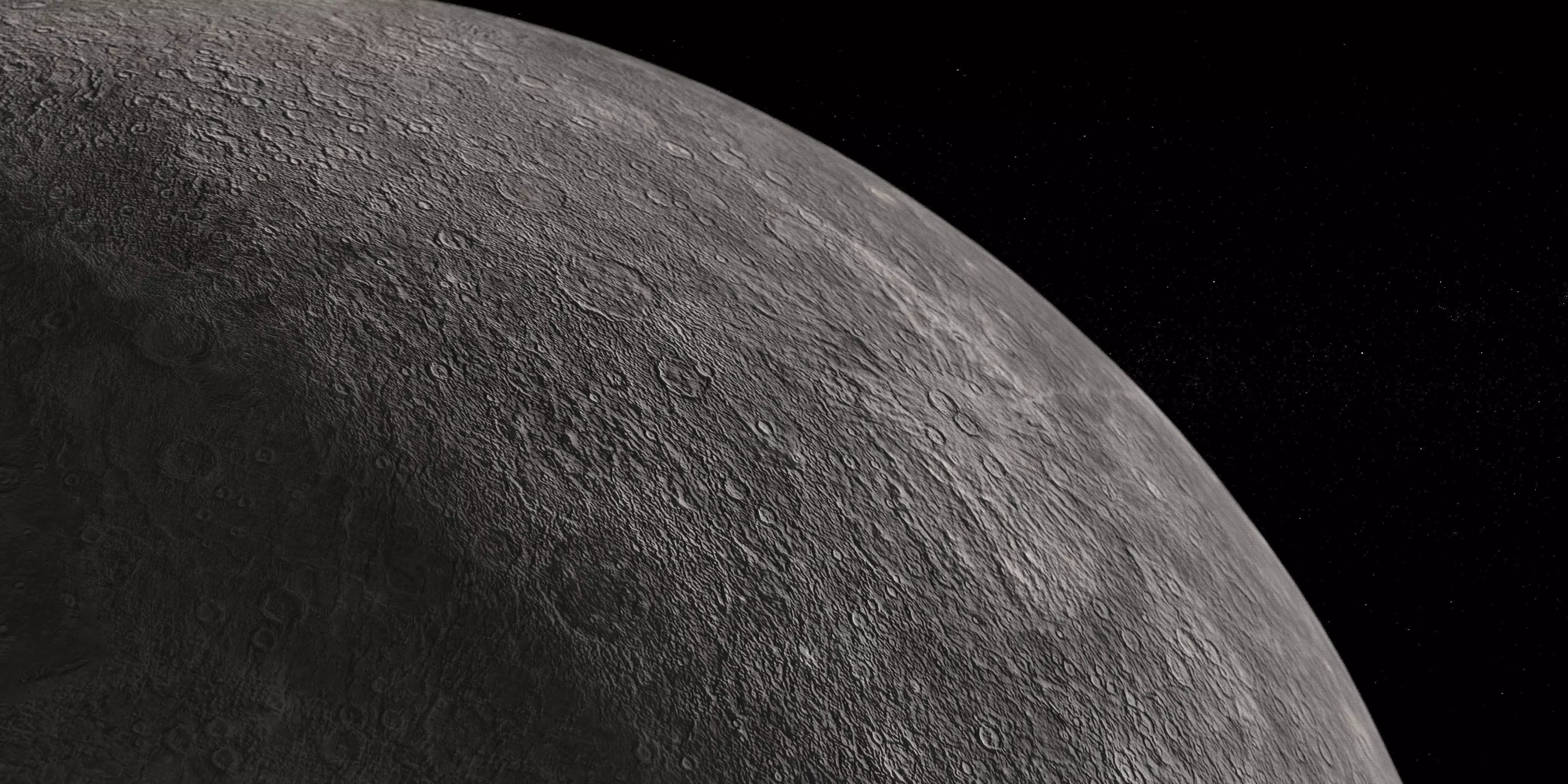 Mercury Low-poly 3D model_0