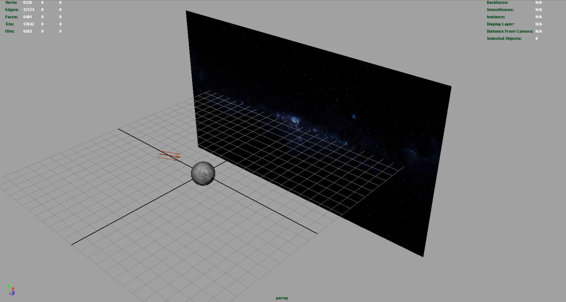 Mercury Low-poly 3D model_5