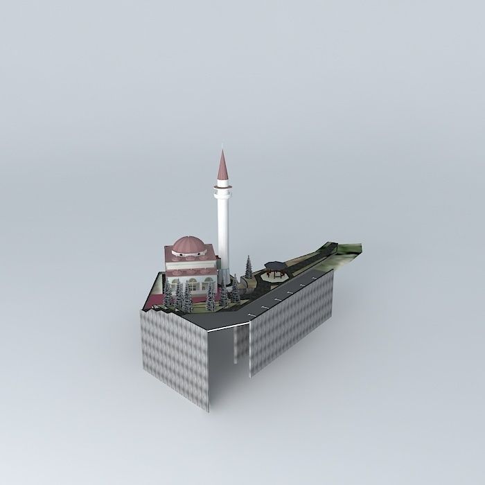 Mosque 3D model_1