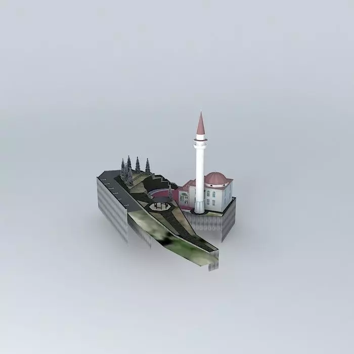 Mosque 3D model_0