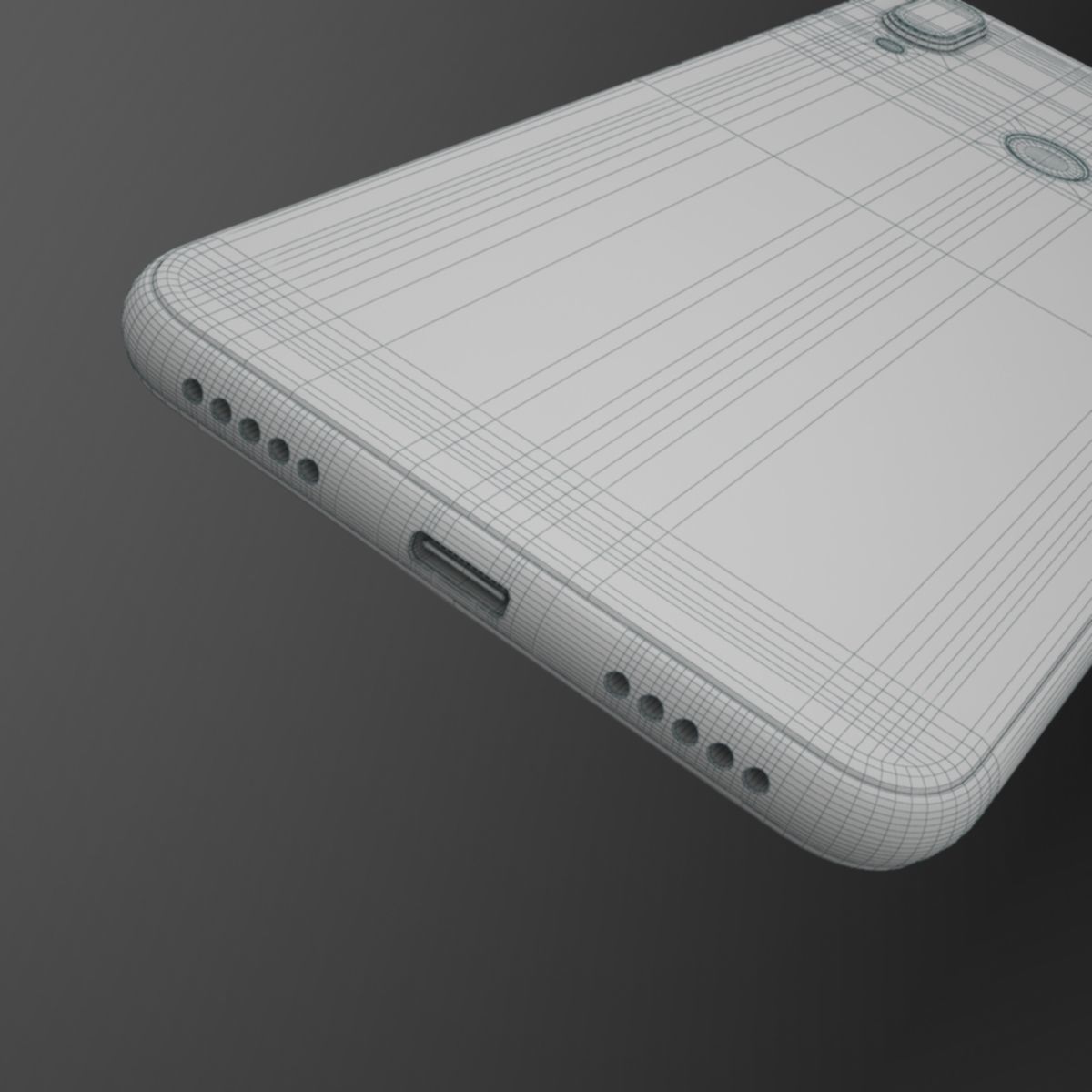 Xiaomi Redmi Note 7 - Note 7 Pro 3D model_12