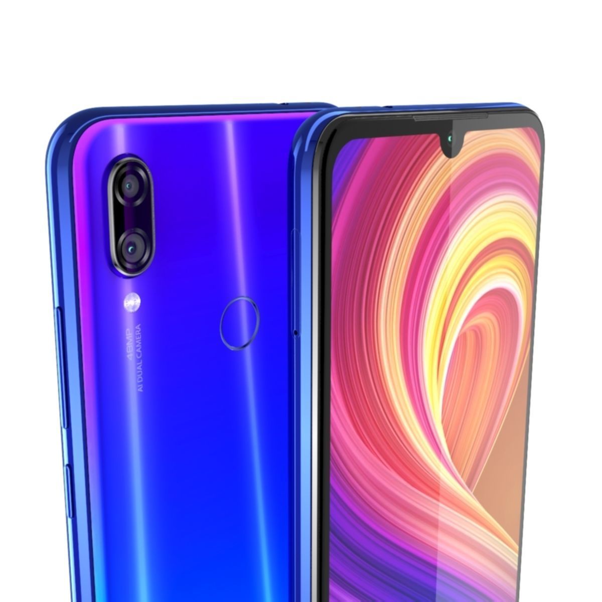 Xiaomi Redmi Note 7 - Note 7 Pro 3D model_3