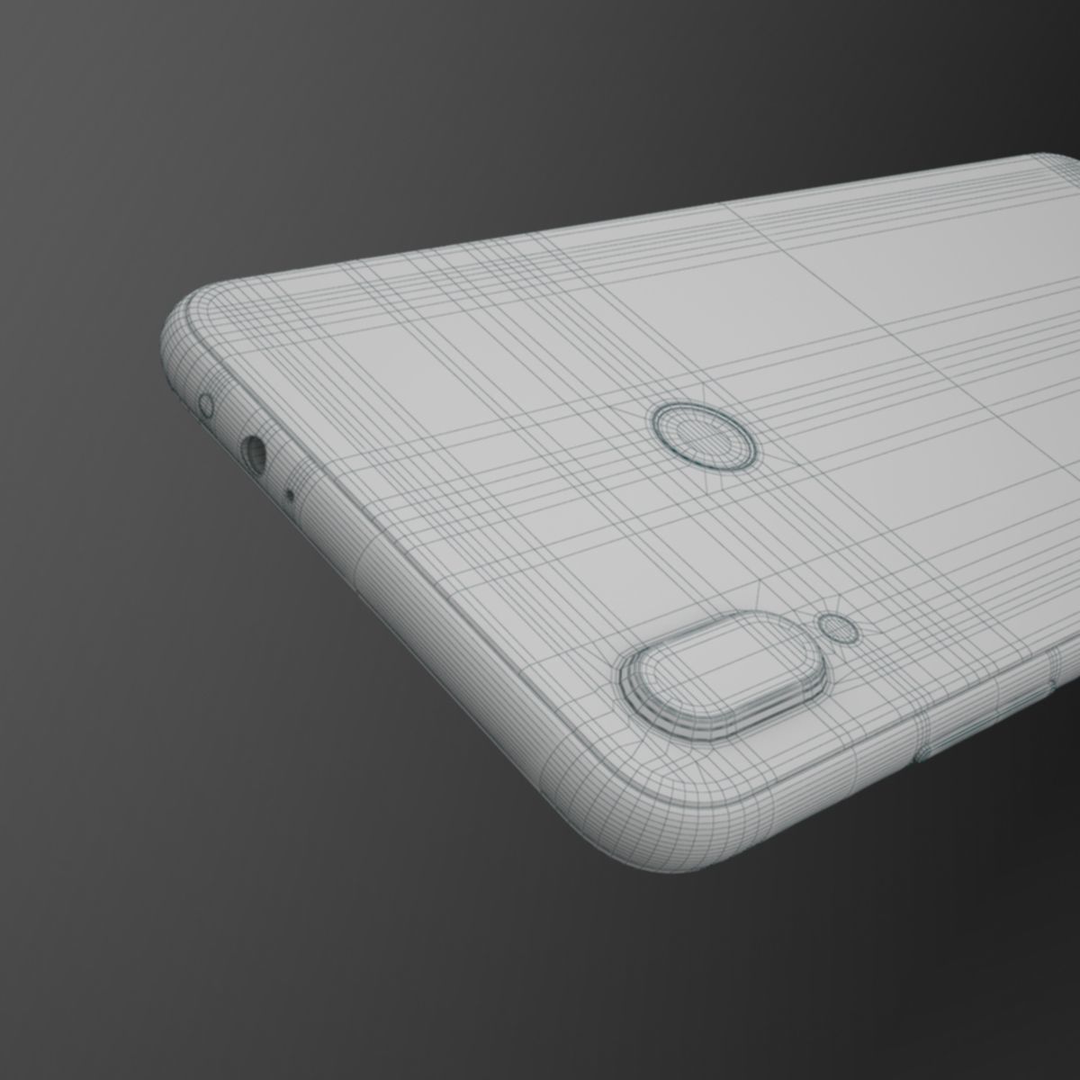 Xiaomi Redmi Note 7 - Note 7 Pro 3D model_13