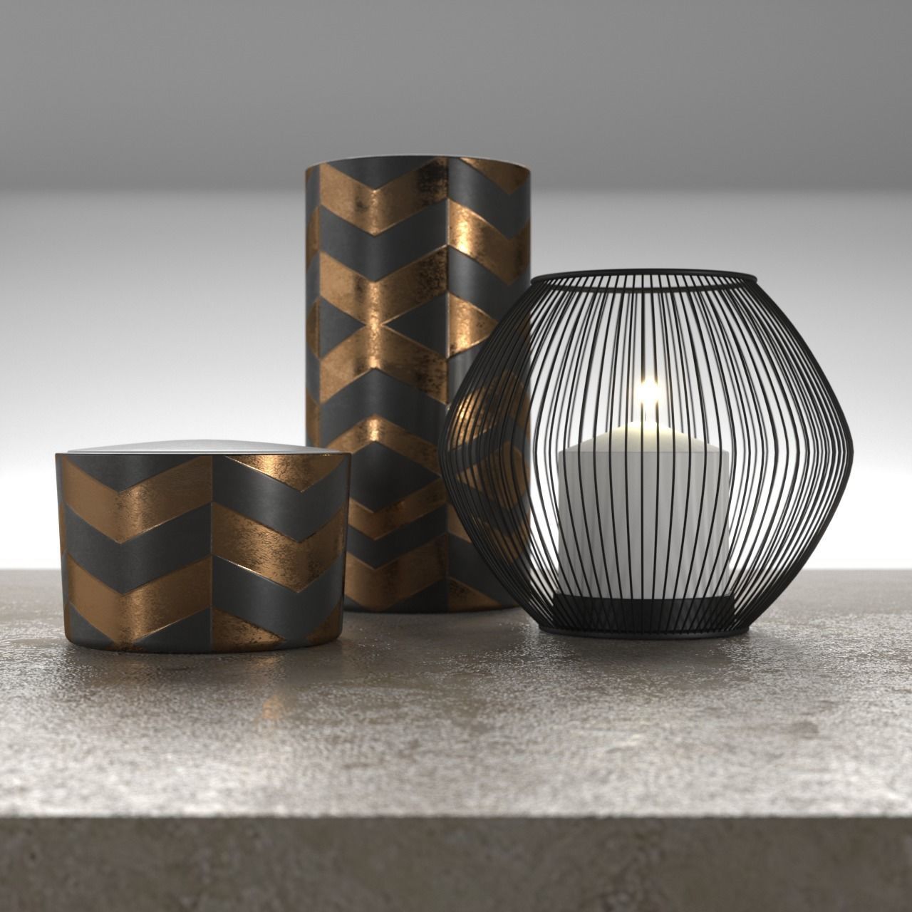 centre table - Bitta collection - by Kettal 3D model_2