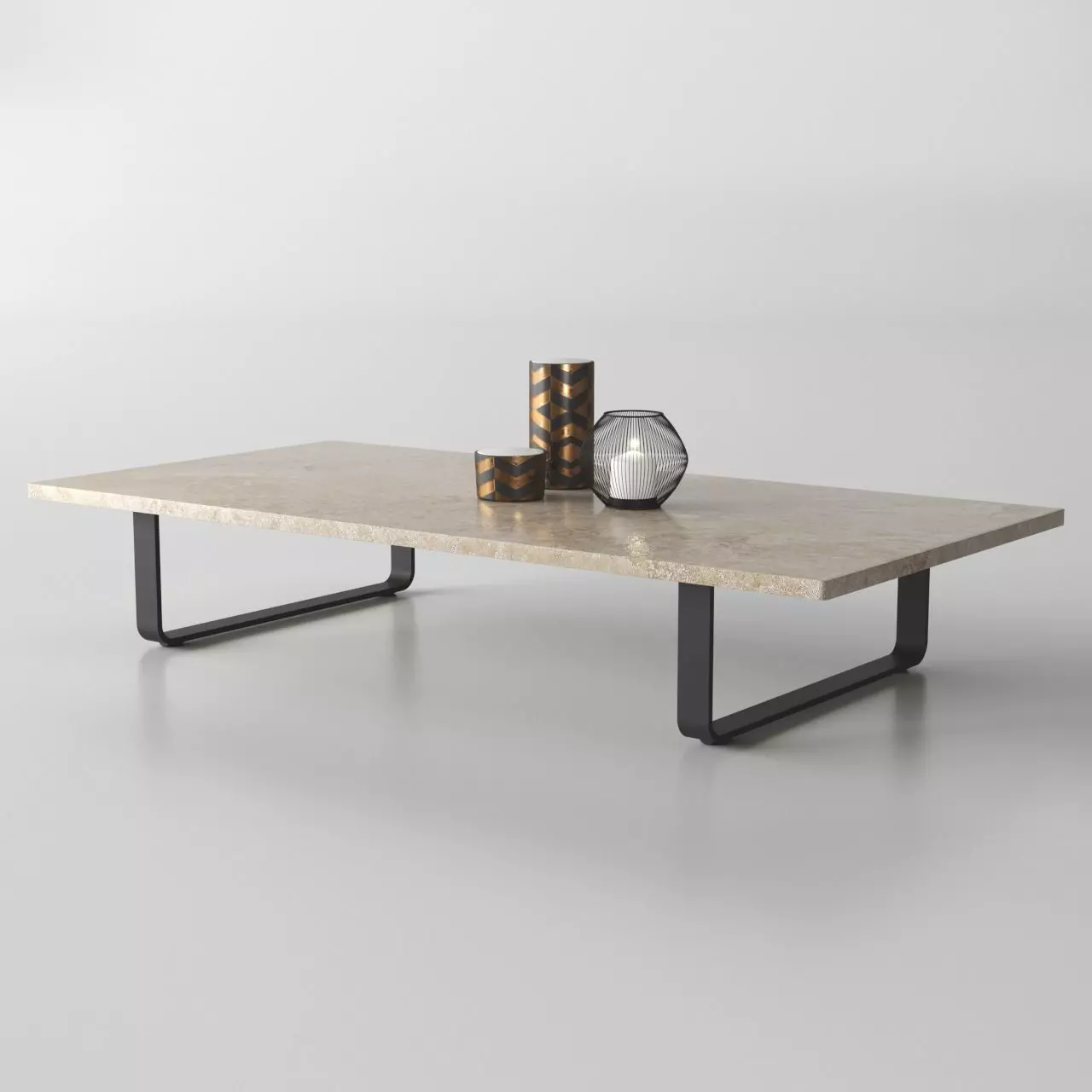 centre table - Bitta collection - by Kettal 3D model_0