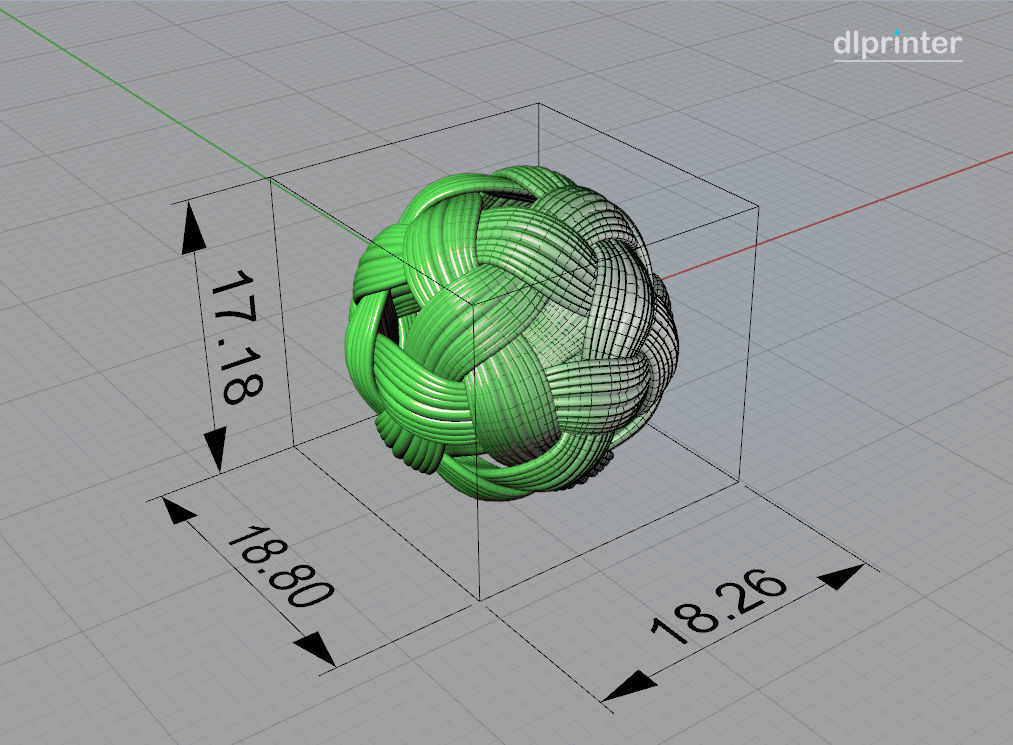 Takraw ball rattan ball 3D print model_1