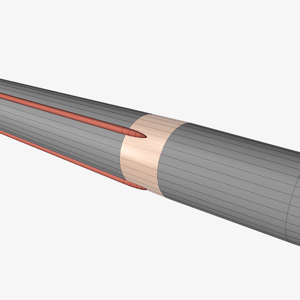 Aerobee 170 Rocket 3D model_10