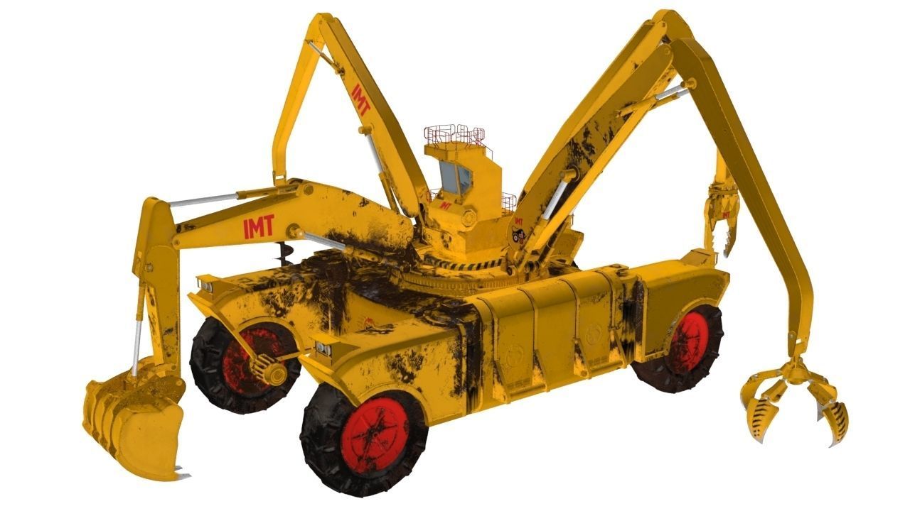 si fi construction machine 3D model_10