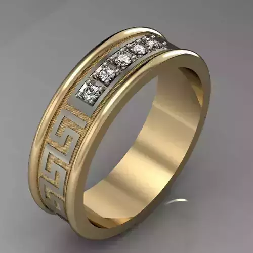GREEK wedding ring  