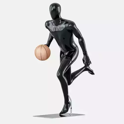 Faceless mannequins basketball 28