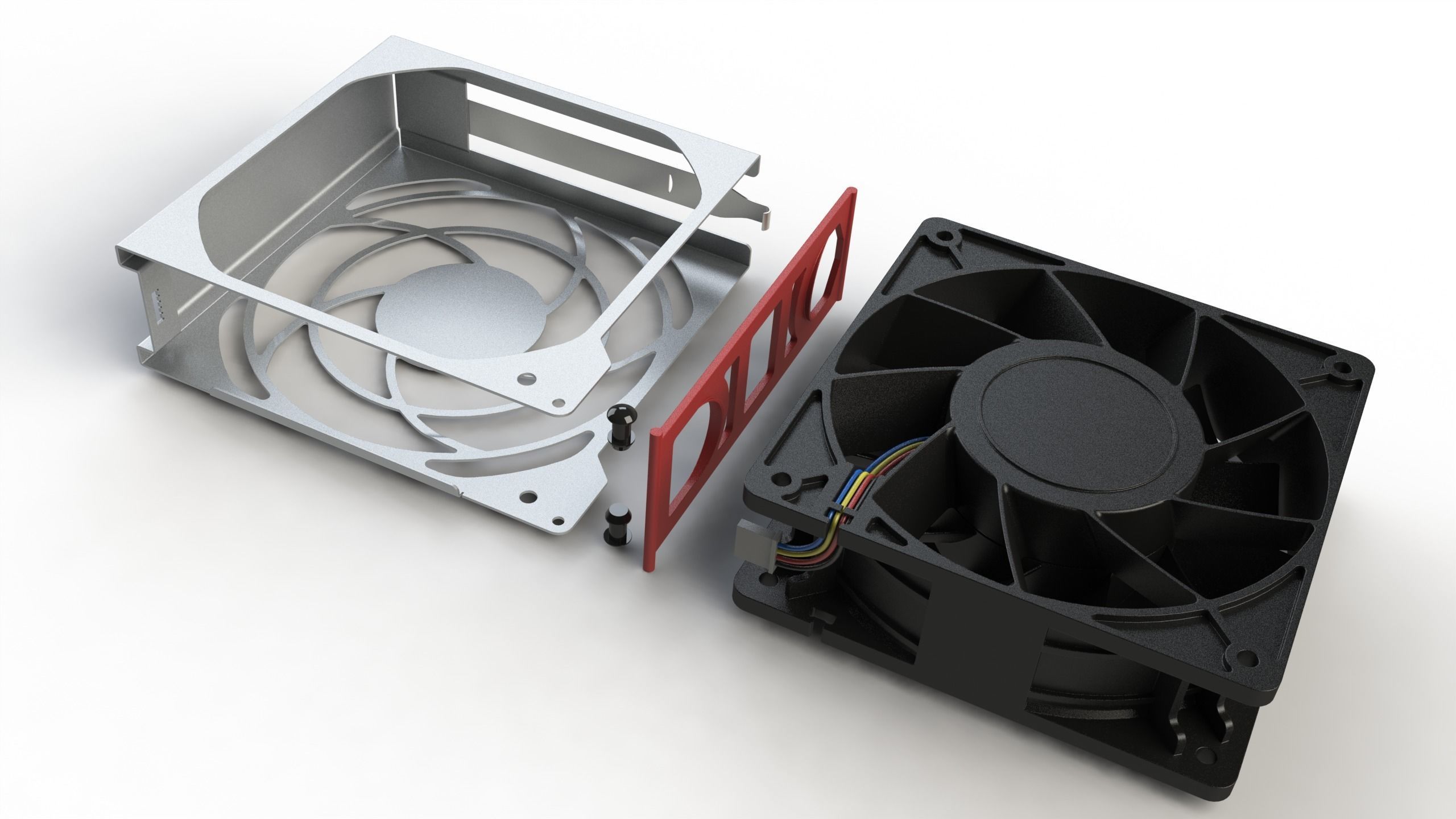 FAN for PC 3D model_7