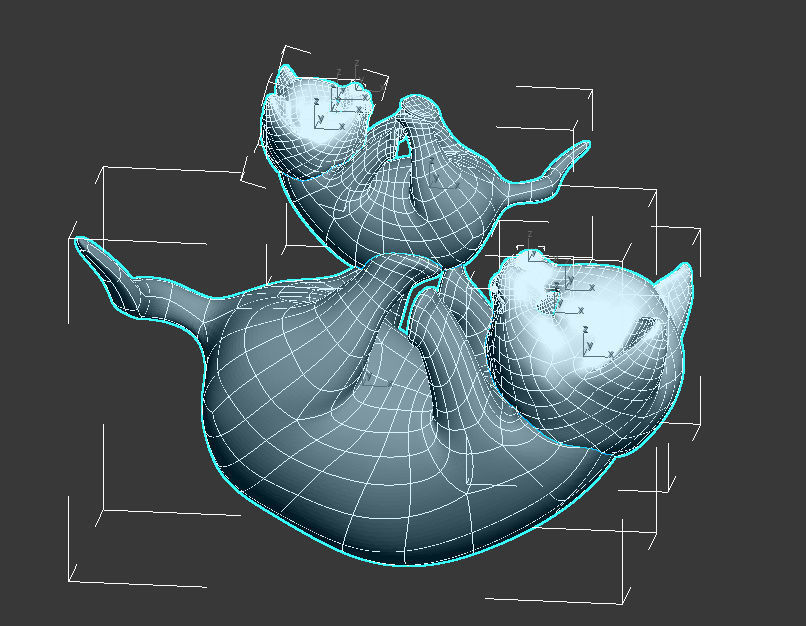 cats Low-poly figurine of cat 3D print model_27