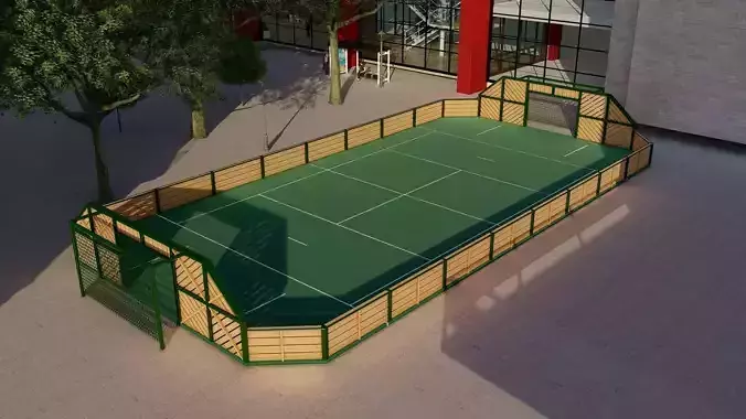 Urban stadium - Street soccer pitch