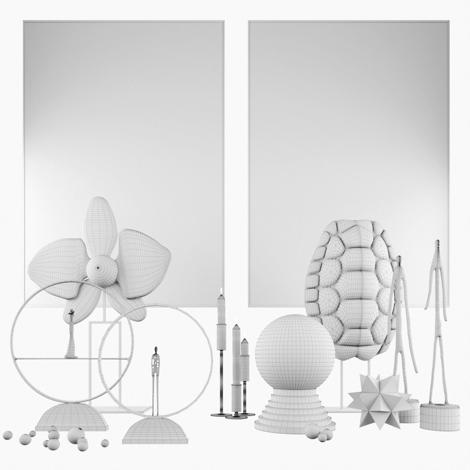 Worlds Away Decoration set 03 3D model_1