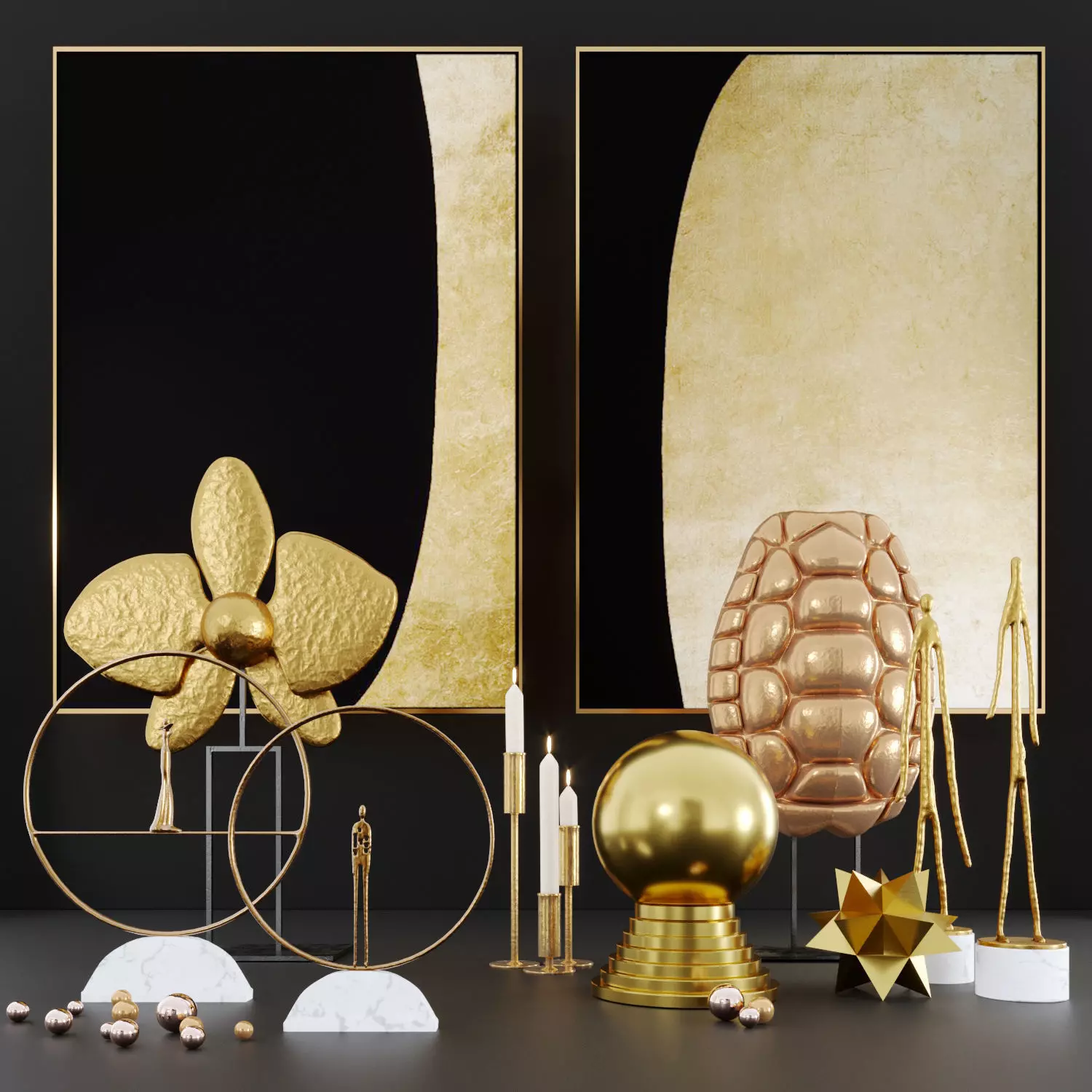 Worlds Away Decoration set 03 3D model_0