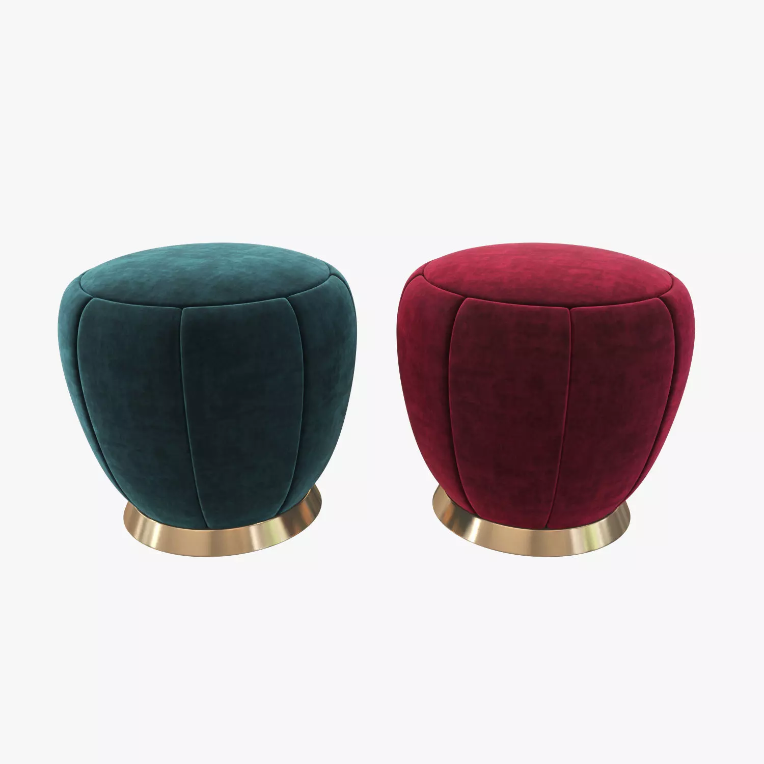 Florence Stool 3D model