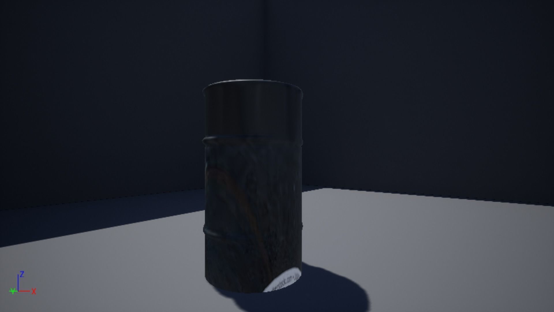 extension oil barel  Low-poly 3D model_2