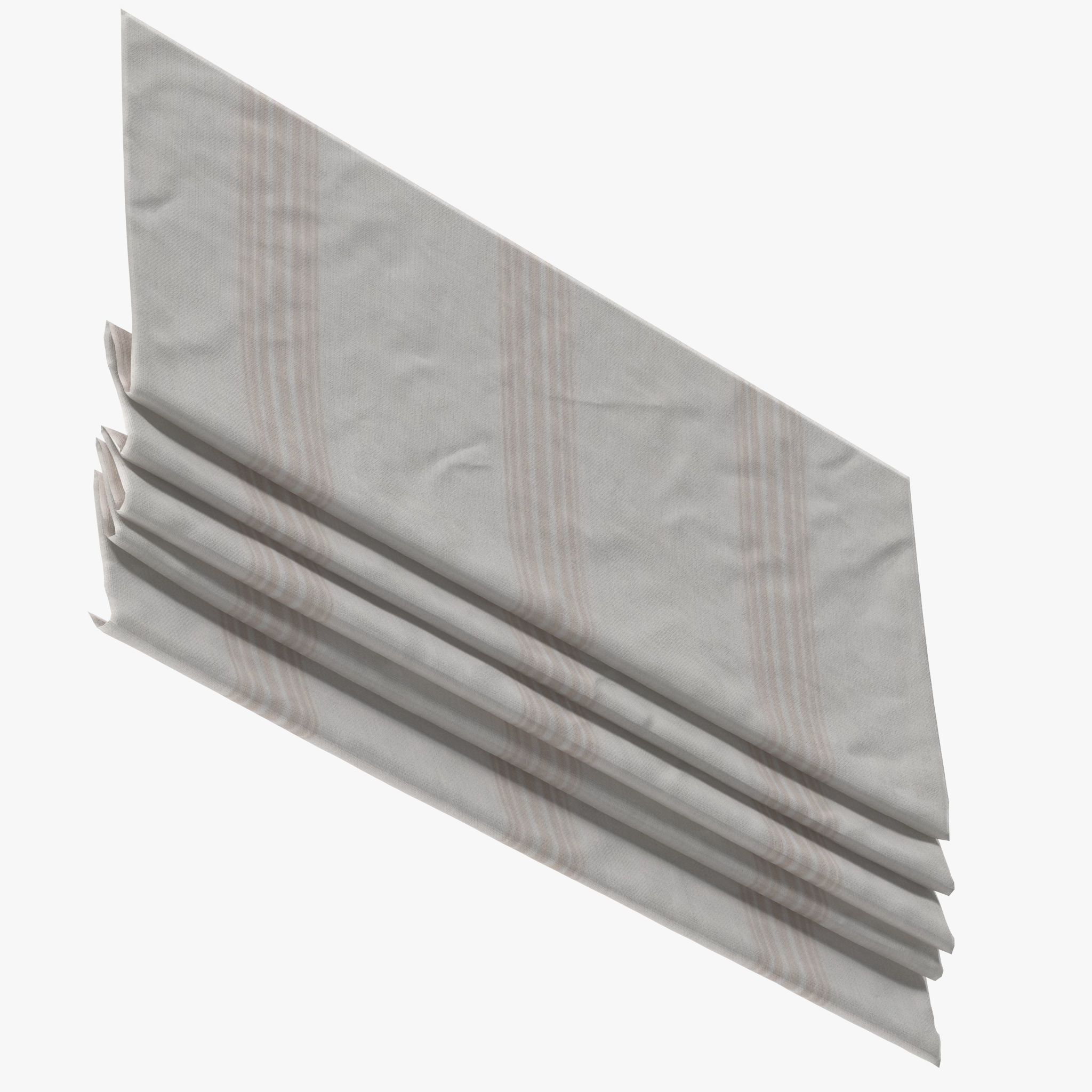 Roman Shade 01 3D model_8