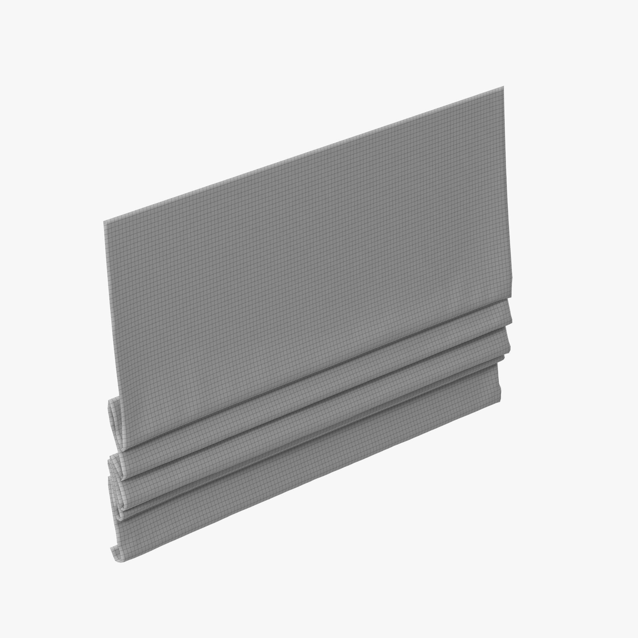 Roman Shade 01 3D model_18