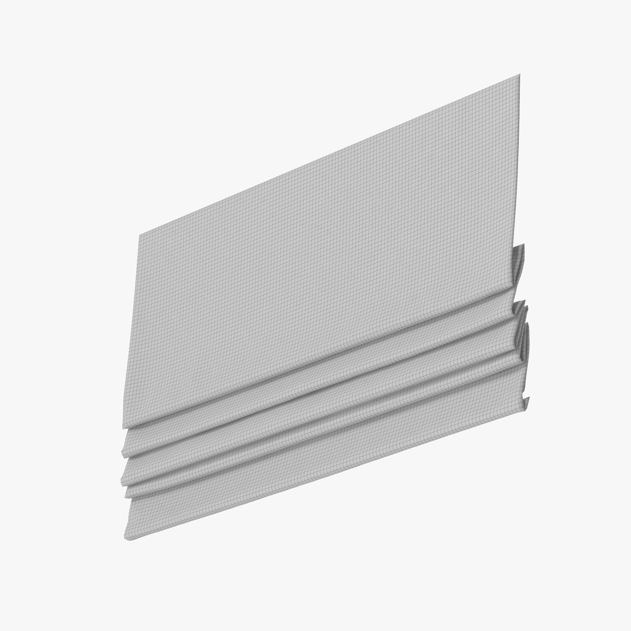 Roman Shade 01 3D model_17
