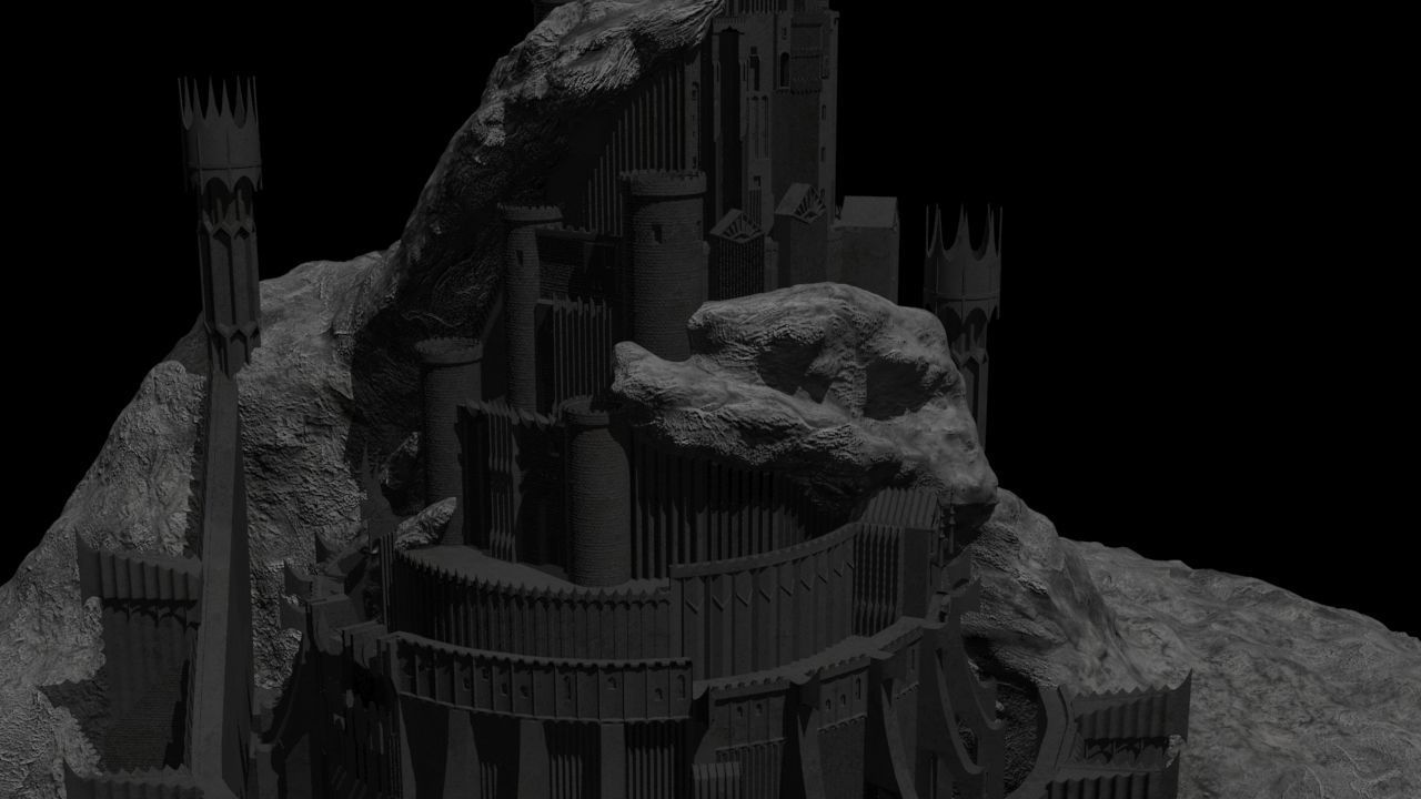 Dark tower 3D model_6