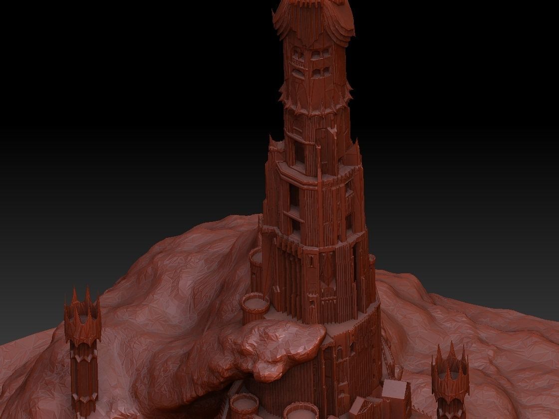 Dark tower 3D model_30
