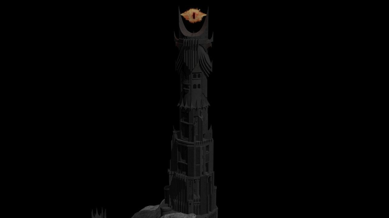 Dark tower 3D model_9