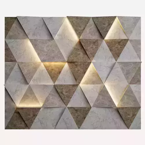 Wall Panel 8 3D model