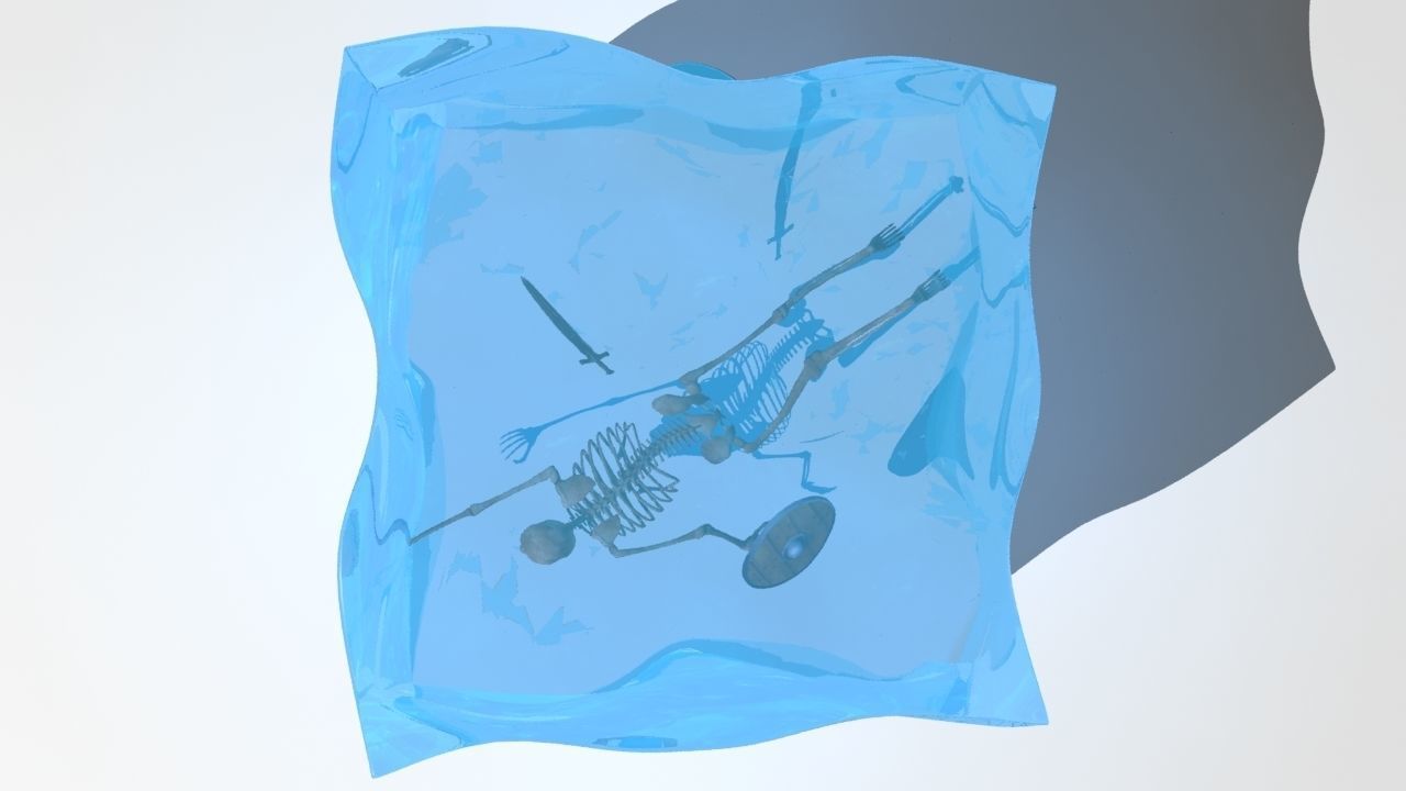 gelationous cube 3D model_12