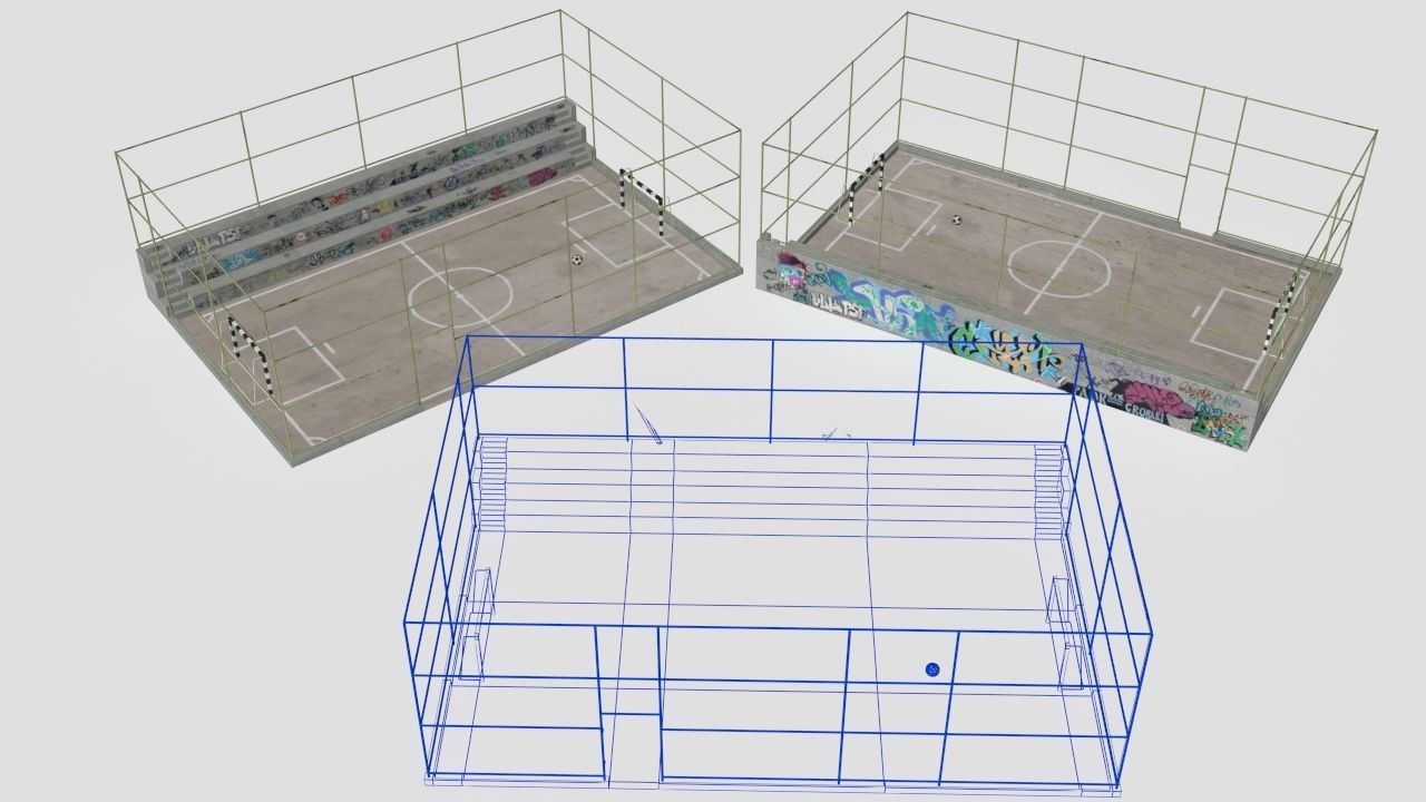 favela street  3D model_28