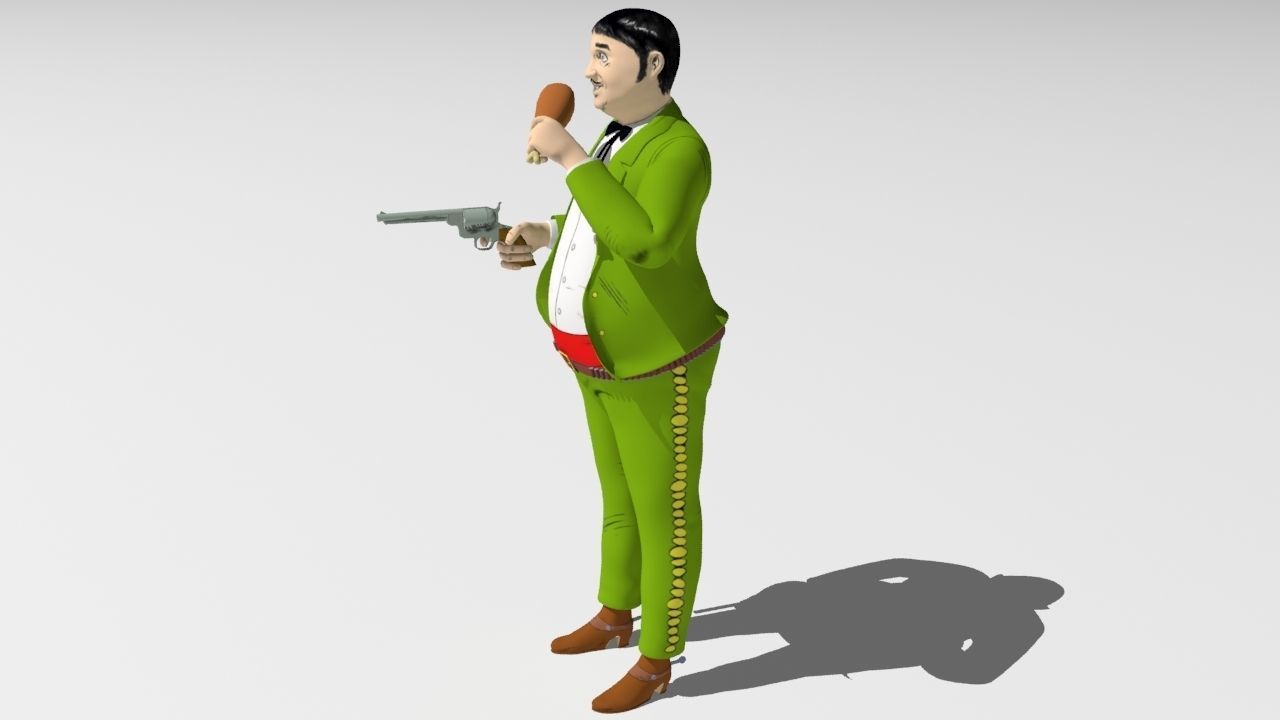 cico gonzales  3D model_4